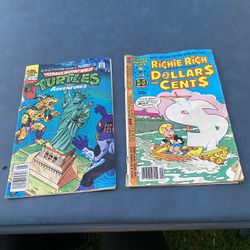 2 Vintage Comic Books