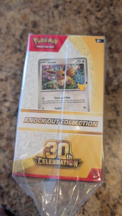 Pokémon 30th Celebration Knockout Box x4