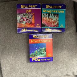 Salifert PH & Magnesium & Phosphate Saltwater Aquarium Test Kits