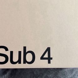 Sonos Subwoofer Generation 4 Matte Black