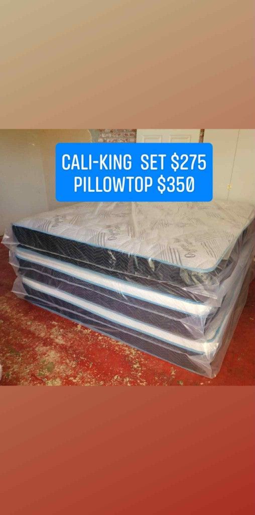 Cali-King Pillowtop Set