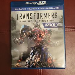 Transformers Age Of Extinction Blu-ray 3D Blu-ray + DVD