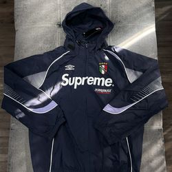 Supreme x Umbro Navy Track Jacket