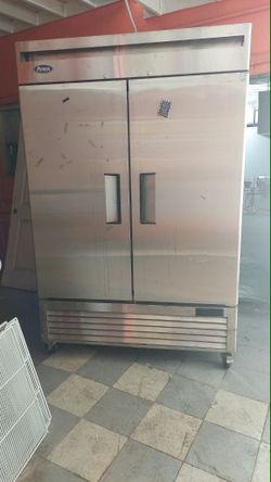 Atosa 2-Door Stainless Steel Commercial Refrigerator