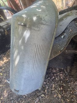 Antique 1800's infant galvanized tub