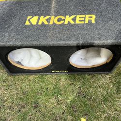 Kicker Subwoofer Box 12” 