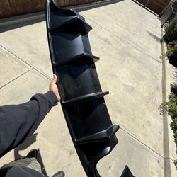 Dodge Charger Gloss Black Diffuser