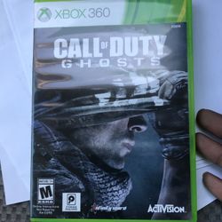 Xbox, Call Of Duty GHOSTS