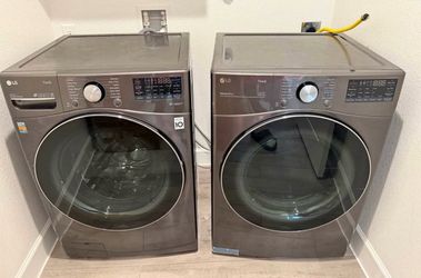 LG washer and dryer
