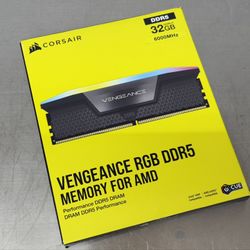CORSAIR Vengeance RGB 32GB (2 x 16GB) DDR5 6000
