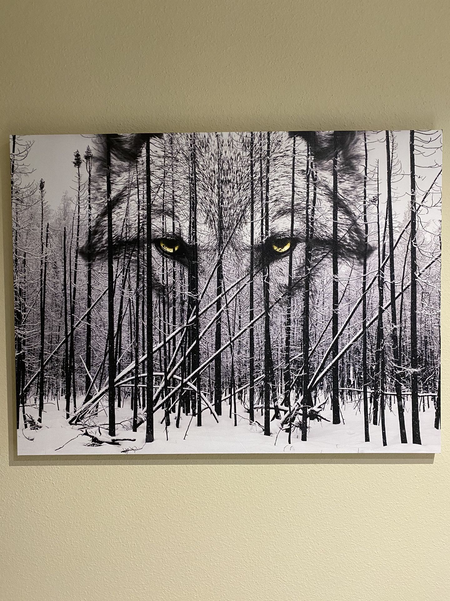 Inner Wolf - 40 X 30 Wall Print Art