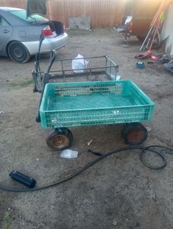 Heavy Duty Garden Utility Wagon Cart