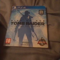 Rise Of The Tomb Raider PS4 Game