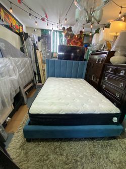 Queen Bed Frame And Mattress