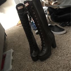 Hunter Larsen High Heel Rain boots 