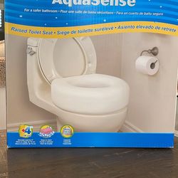 Aquasense Raised Toilet Seat