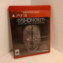 Dishonored For Ps3 
