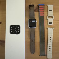 Apple Watch 6 Cellular 40mm Aluminum Silver + Wireless Charger