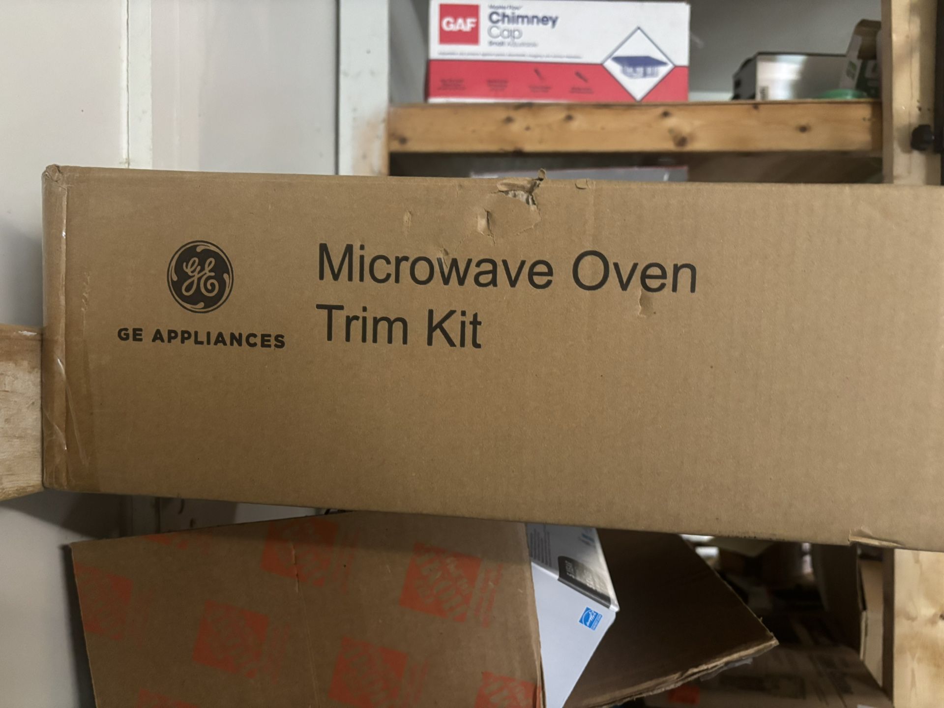 Microwave oven trim kit