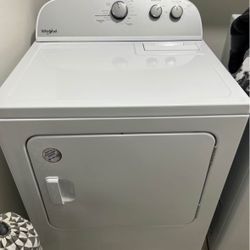 White Electric Dryer 