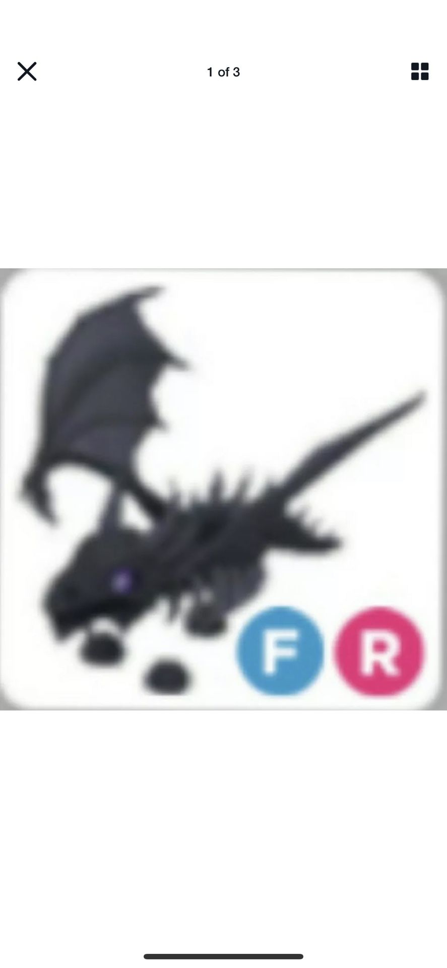 Adopt me shadow dragon