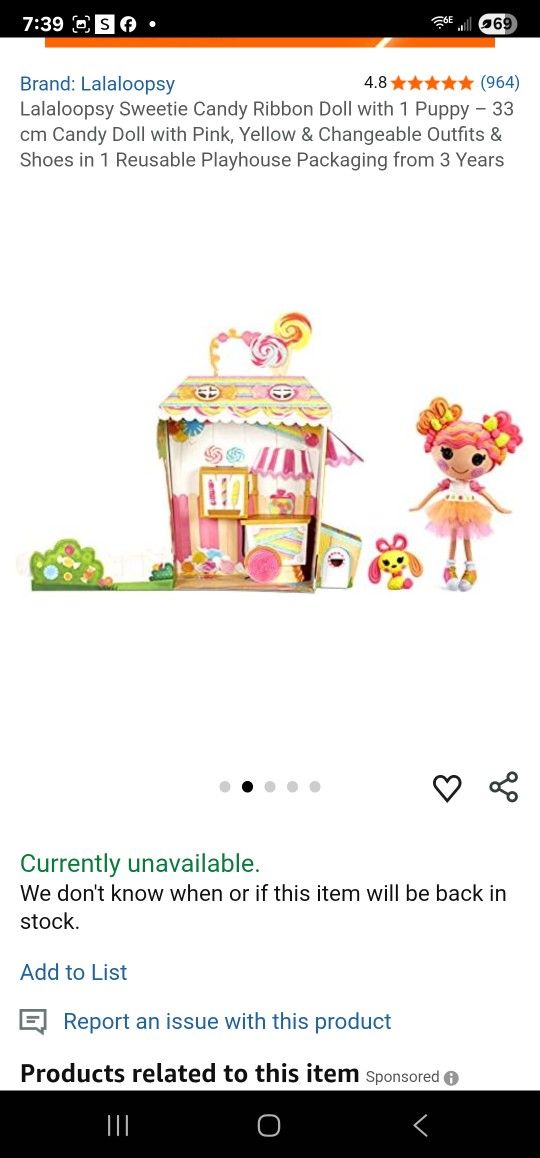 Lalaloopsy Doll New