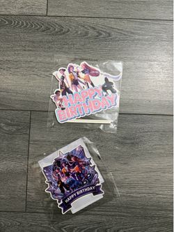 Kpop demon hunter party supplies