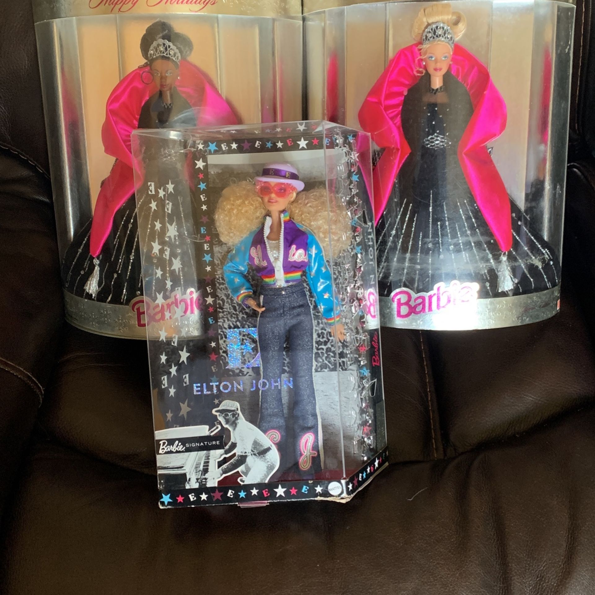 Elton John Barbie And 2 Other Barbies 