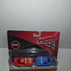 Disney Pixar Cars 3 Lightning McQueen & Sally 2 Pack Kids Toys 2016 Mattel New