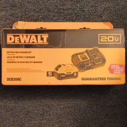 DeWalt 6AH Battery Kit