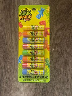 New!  Sour Patch Flavored Lip Balm $10 Pack