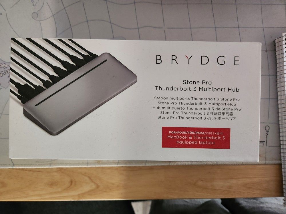 Brydge Stone Pro Thunderbolt 3 Multiport Hub
