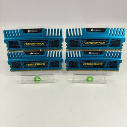 Corsair Vengeance 16GB (4×4GB) RAM DDR3 1600MHz CMZ16GX3M4A1600C9B