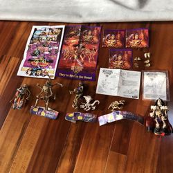 1994 Play Mates Skeleton Warrior Bundle