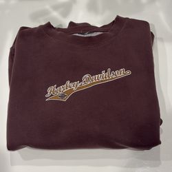 Vintage Harley Davidson, crewneck