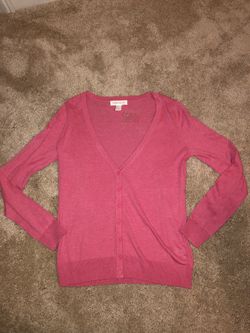 Forever 21 Pink Cardigan