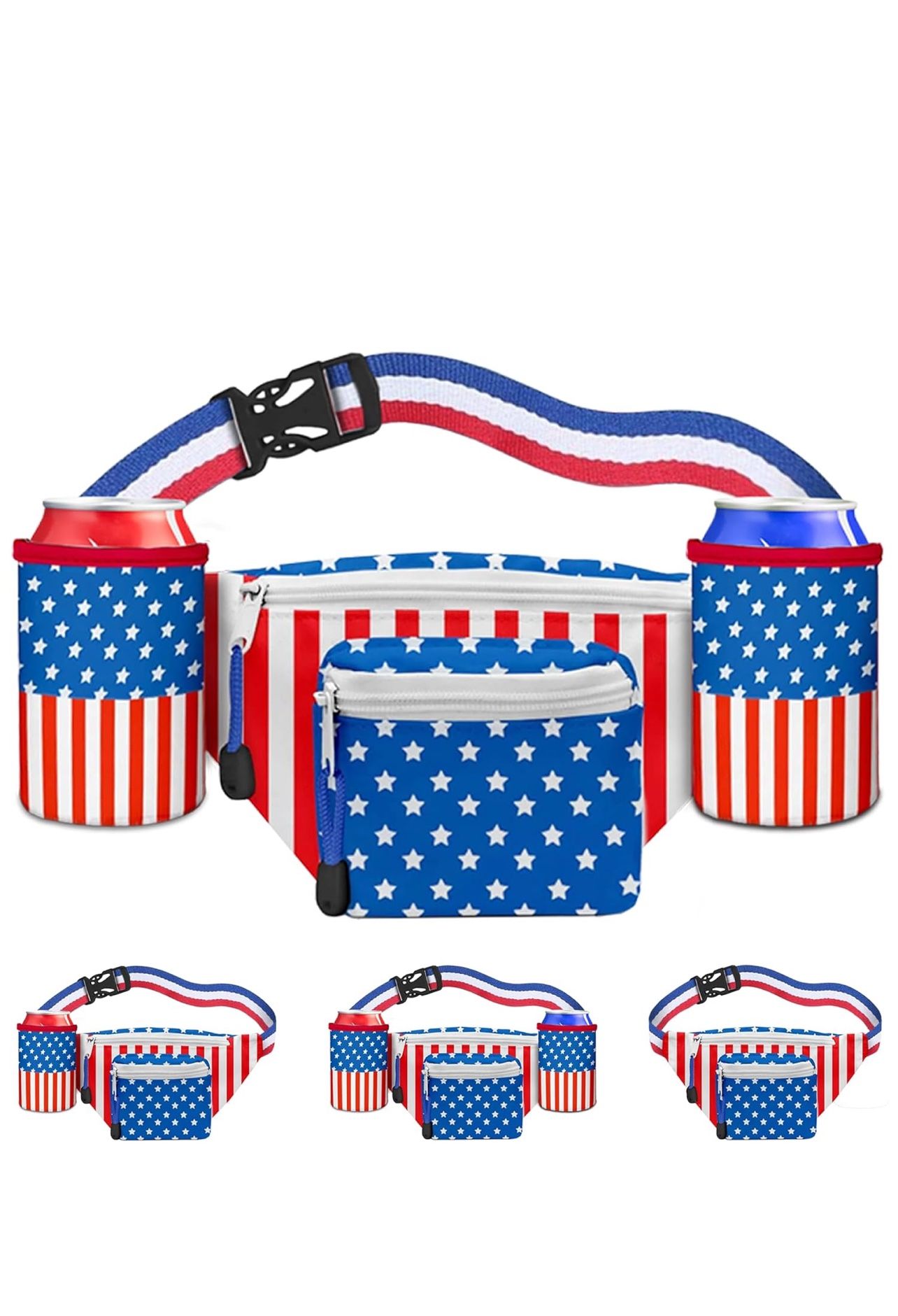 4th of July Fanny Packs