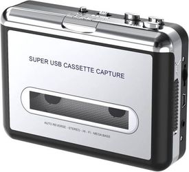 Portable Cassette Player/Tape to MP3 Digital Converter