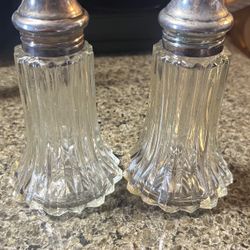 Vintage Pair Of Salt & Pepper Shakers