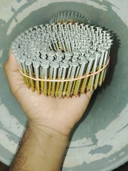 Fencing/siding nails wire coil