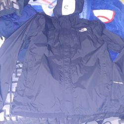 The North Face Hyvent Jacket Waterproof weatherproof Hoodie Zip Up