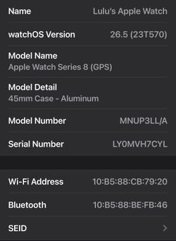 Apple Watch Series 8