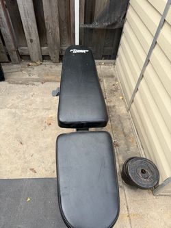 2 weight bench. Read description for price