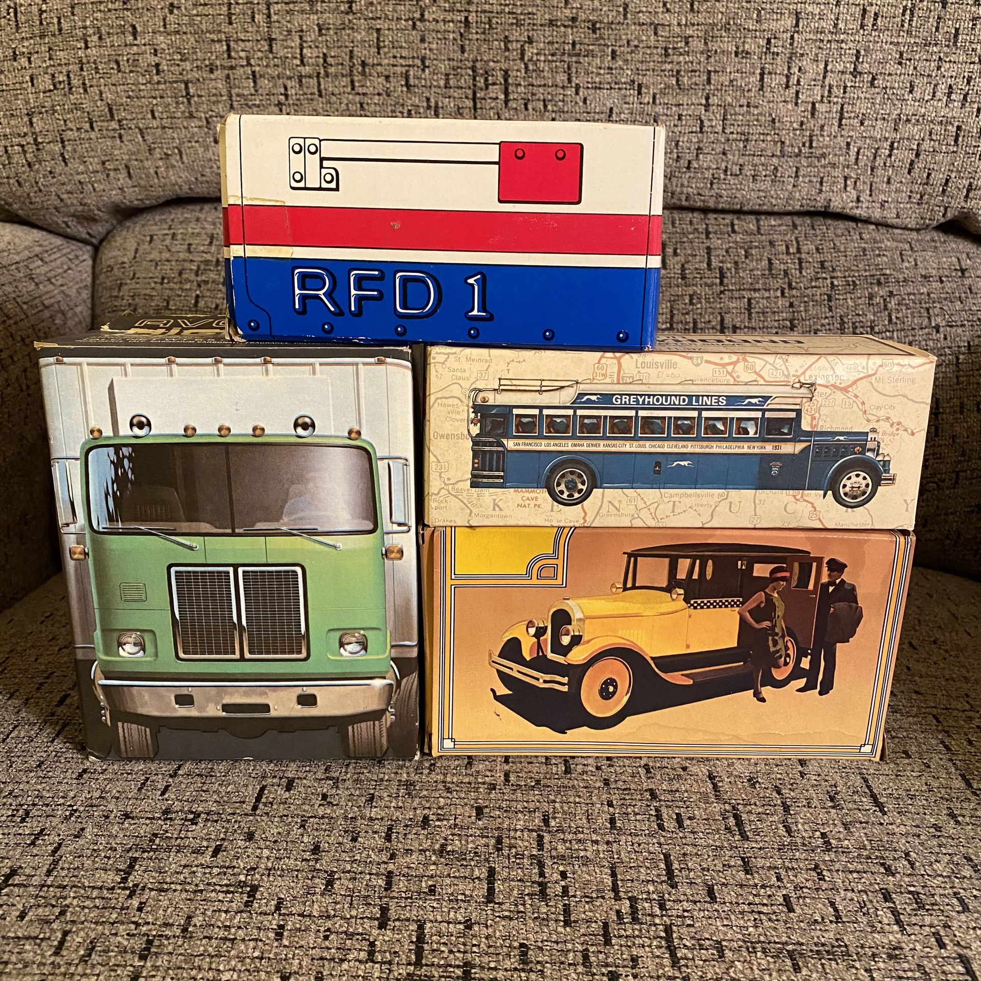 Lot of 4 Vintage Avon After Shave All Full with Original Boxes