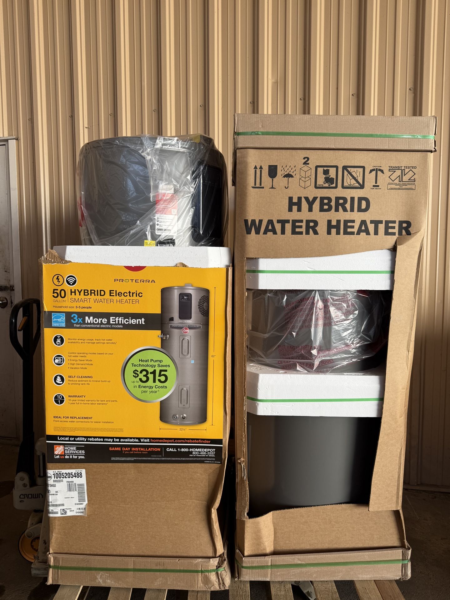 Rheem 50 Gallon Hybrid Water Heater