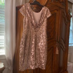 Calvin Klein sequence dress