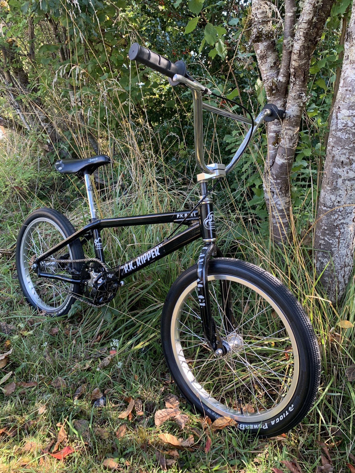 1991 PK Ripper SE Racing BMX bike original black PK R-XL