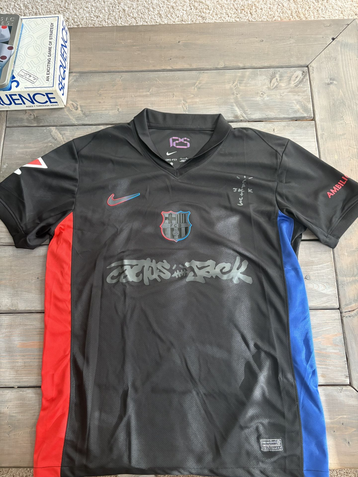 CACTUS JACK X BARCELONA JERSEY 24/25 AWAY