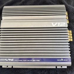 Old School Skool Alpine MRV-F250 4 Channel Amplifier