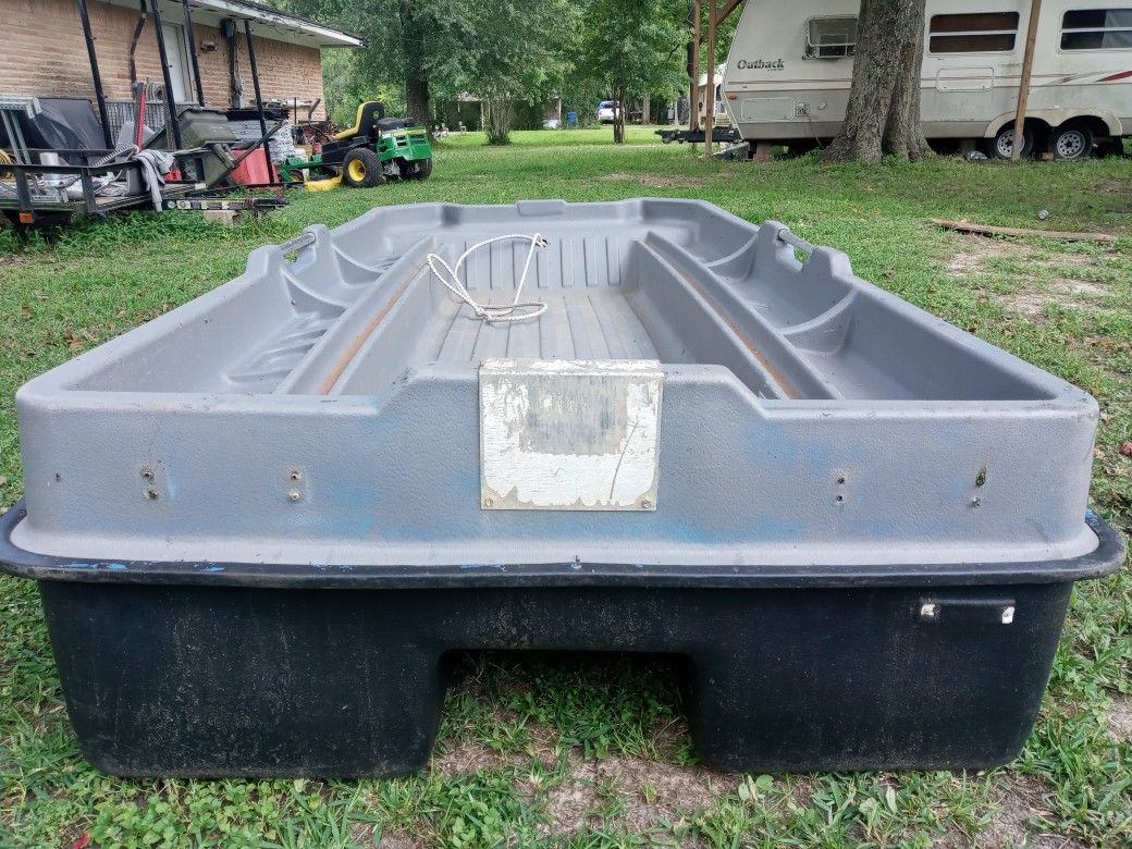 Plastic Jon Boat